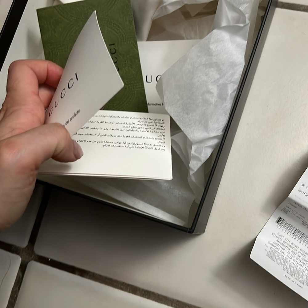 Gucci blue jelly sandals - Picture 4 of 4